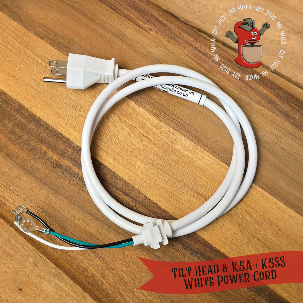 mai White+Power+Cord+for+Tilt+Head